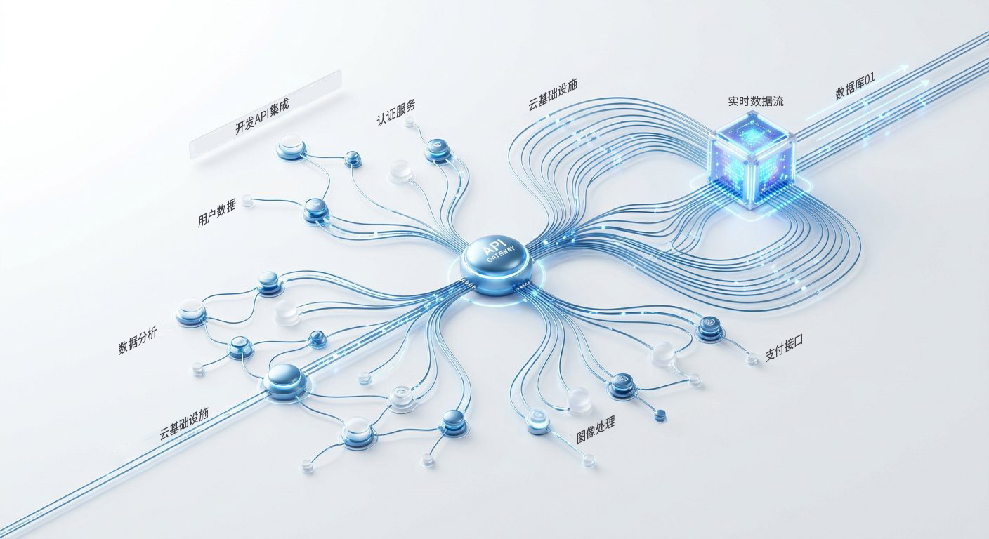 系统对接API示意图