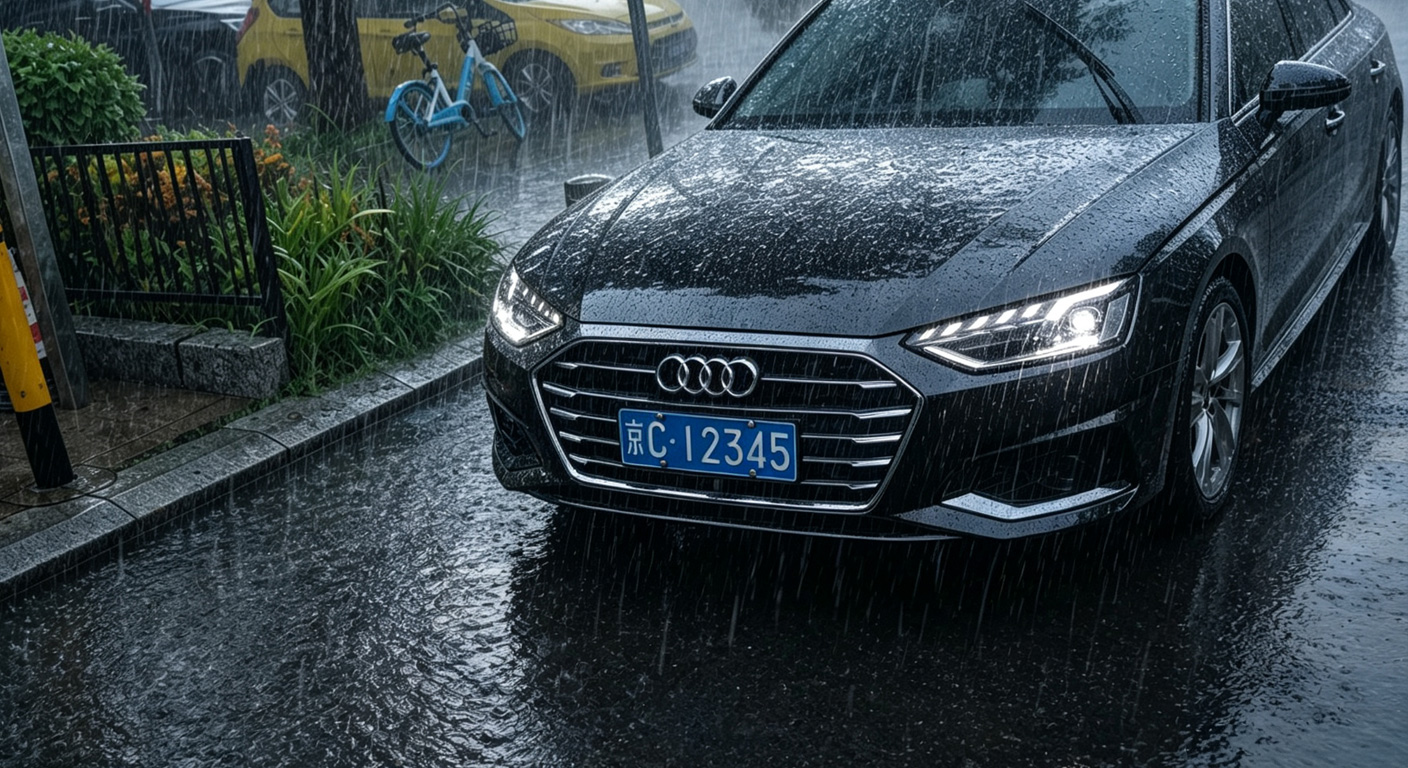 雨天车牌识别
