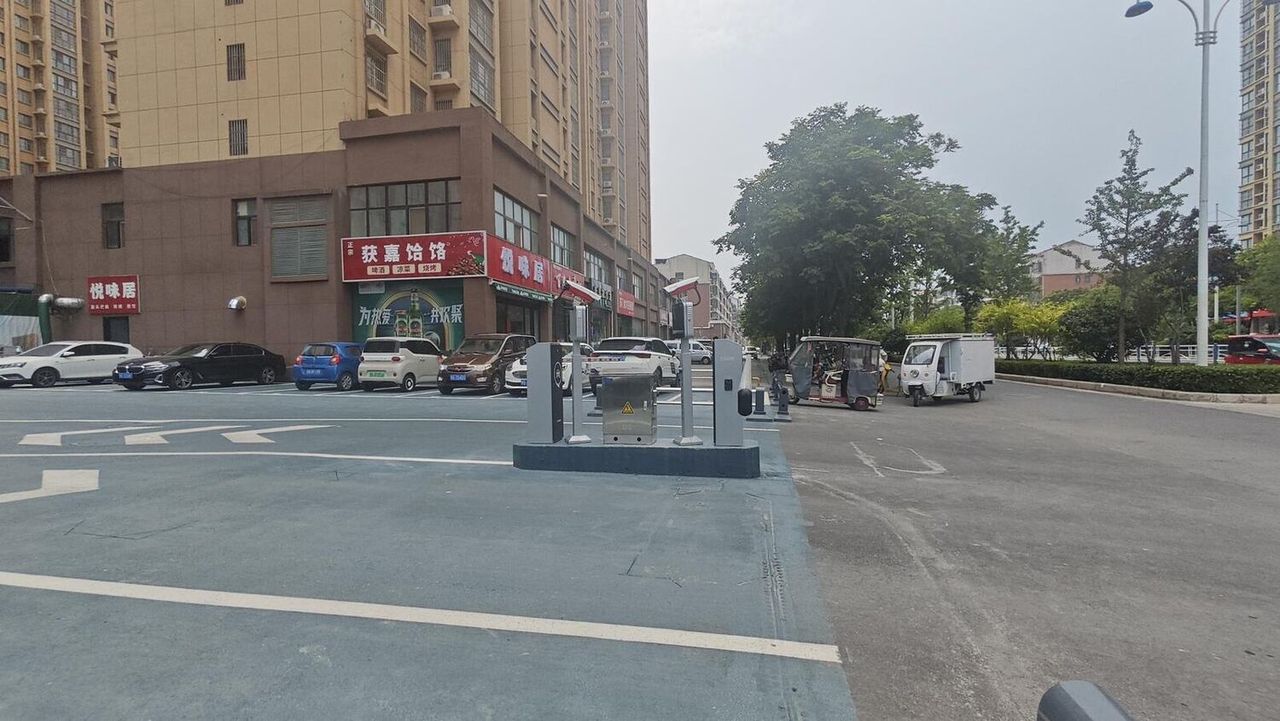 河南辉县群鑫停车场现场图1