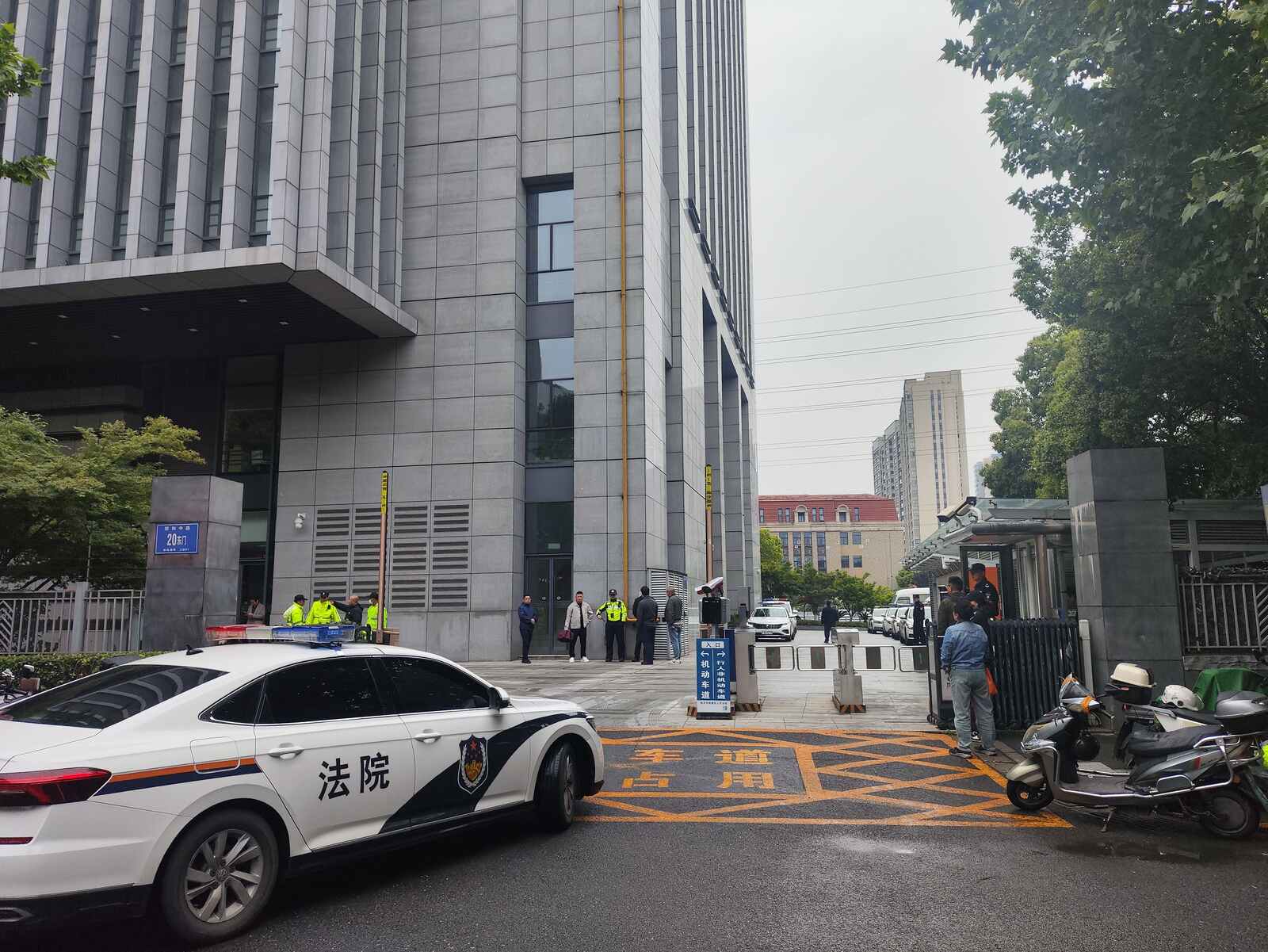 南京鼓楼法院现场图2