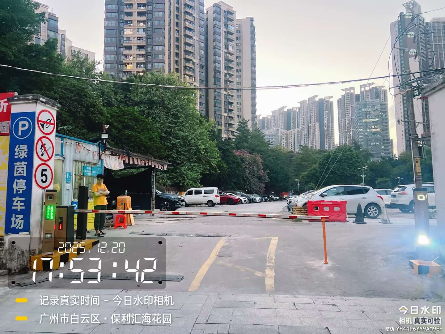 绿茵停车场现场图1