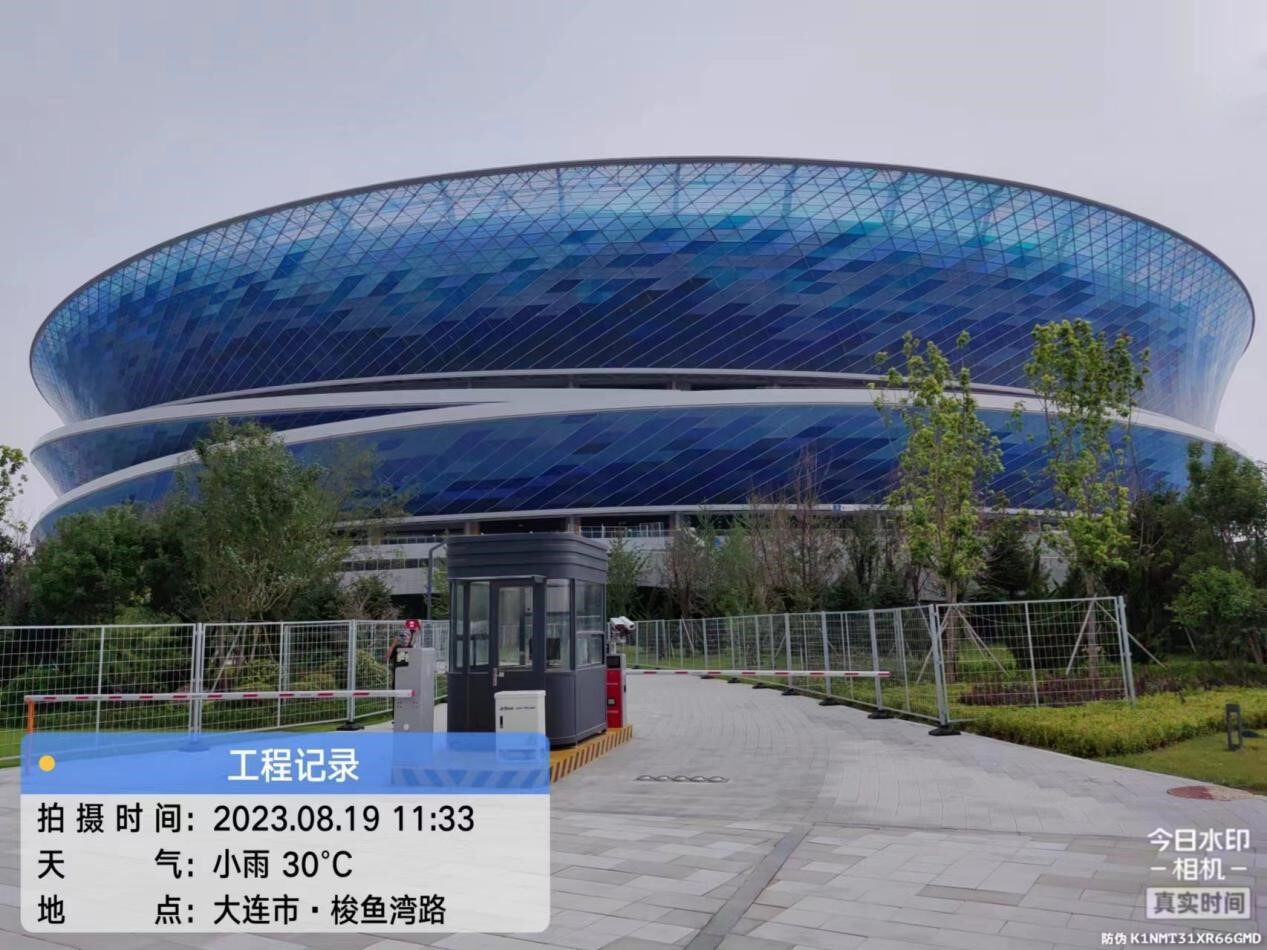 大连梭鱼湾足球场停车场项目现场图6