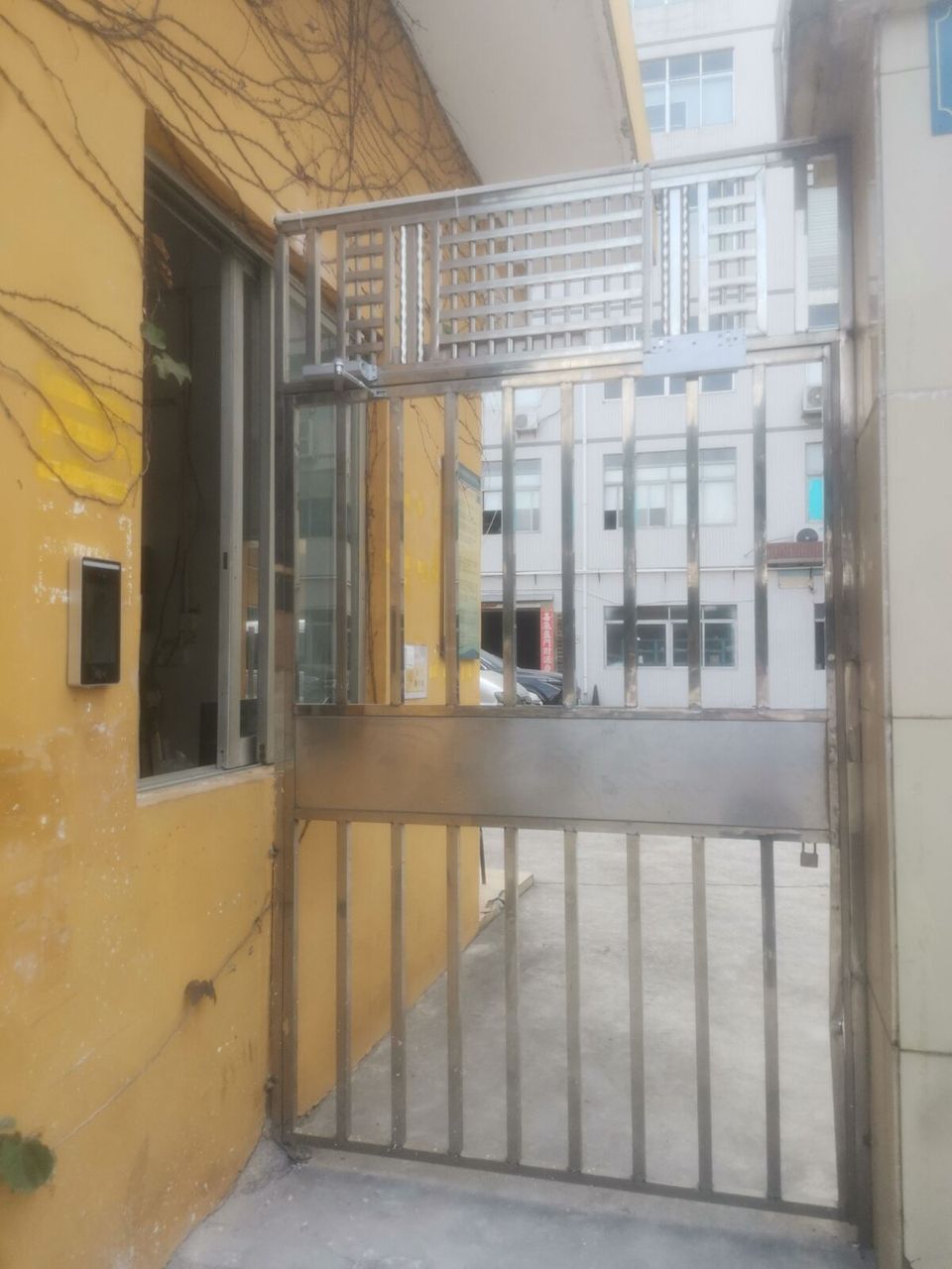 东莞立阳精密科技出入口项目现场图2
