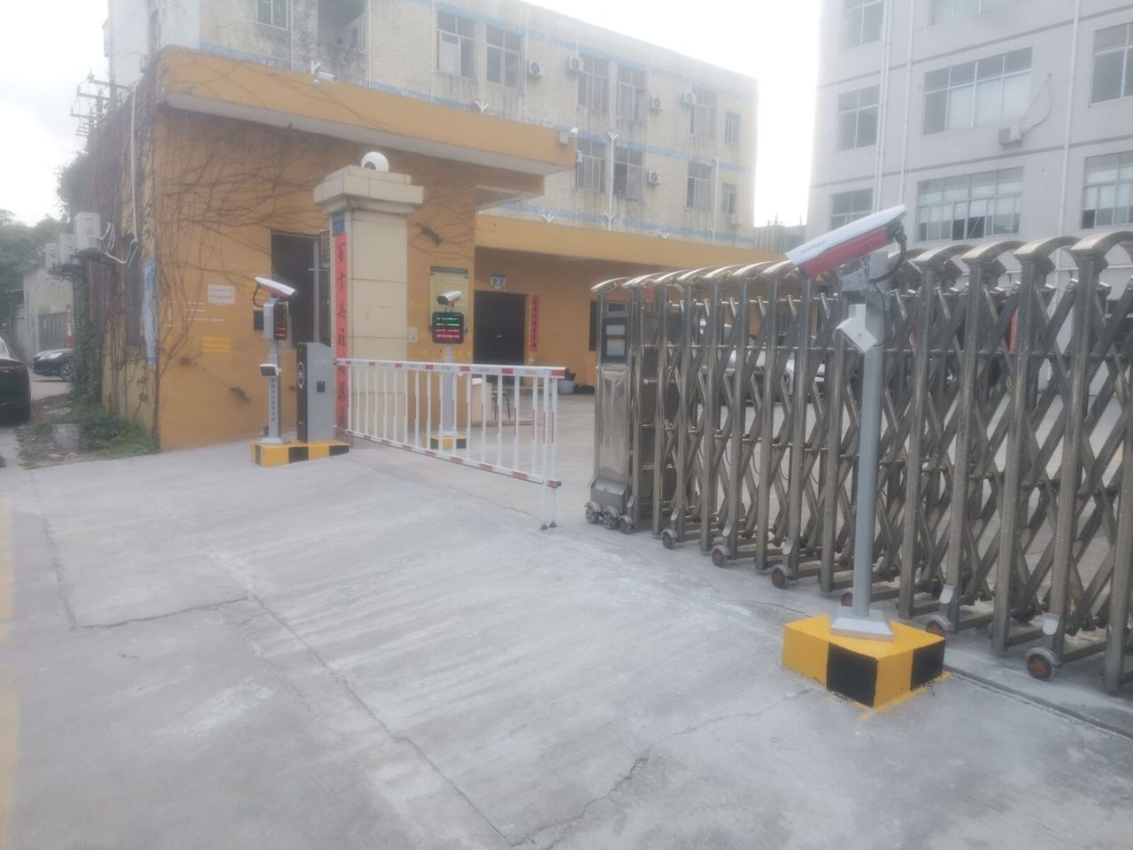 东莞立阳精密科技出入口项目现场图3