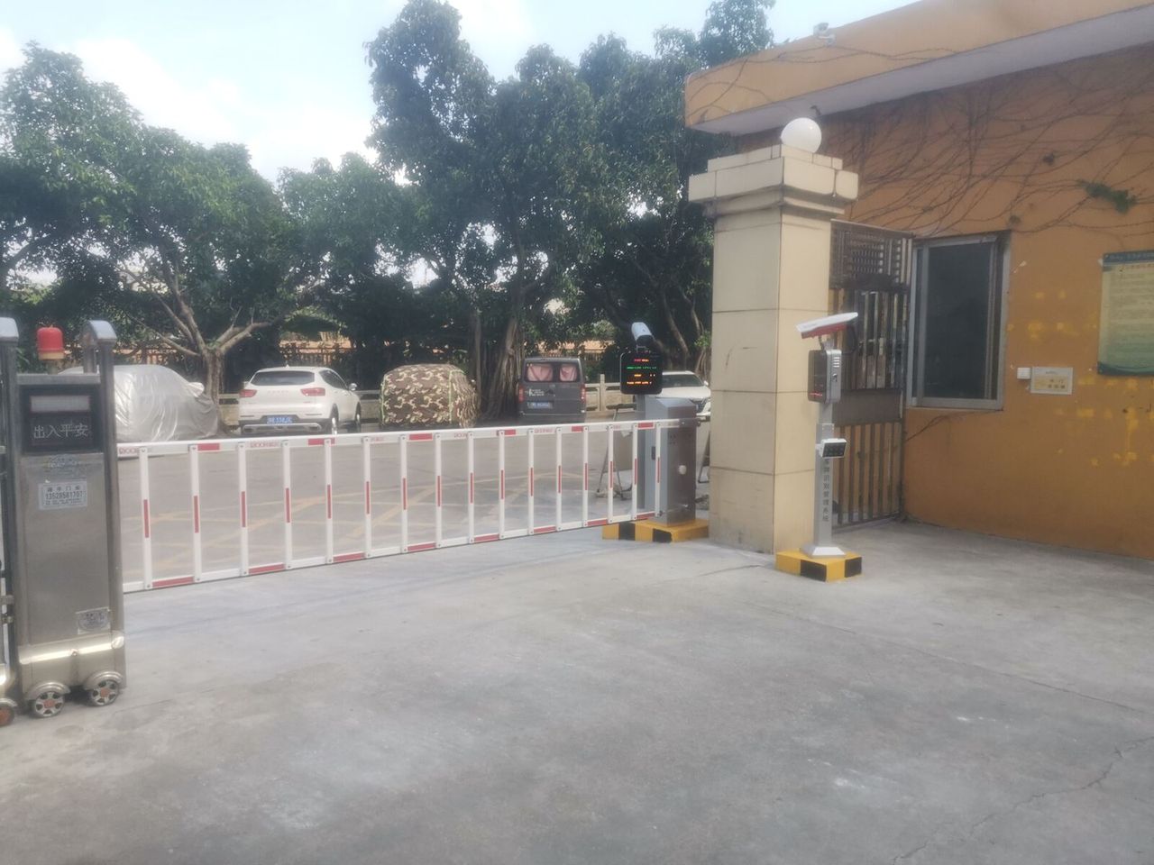 东莞立阳精密科技出入口项目现场图4