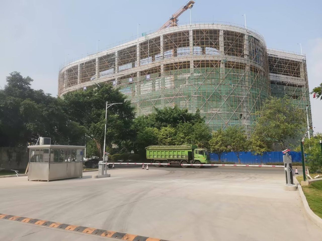 东莞岭南油脂食品加工物流中心项目智能化工程现场图4