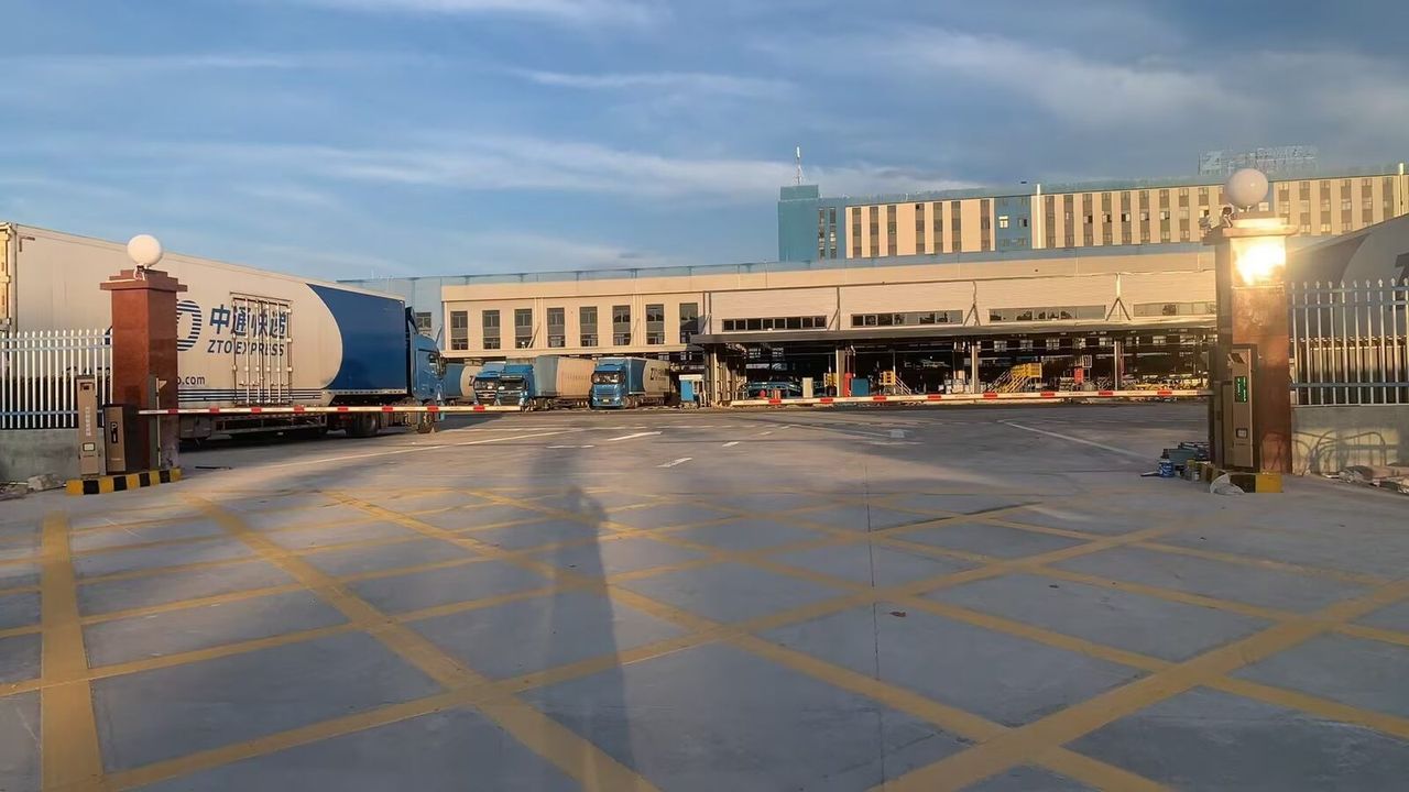 揭阳中通现场图1