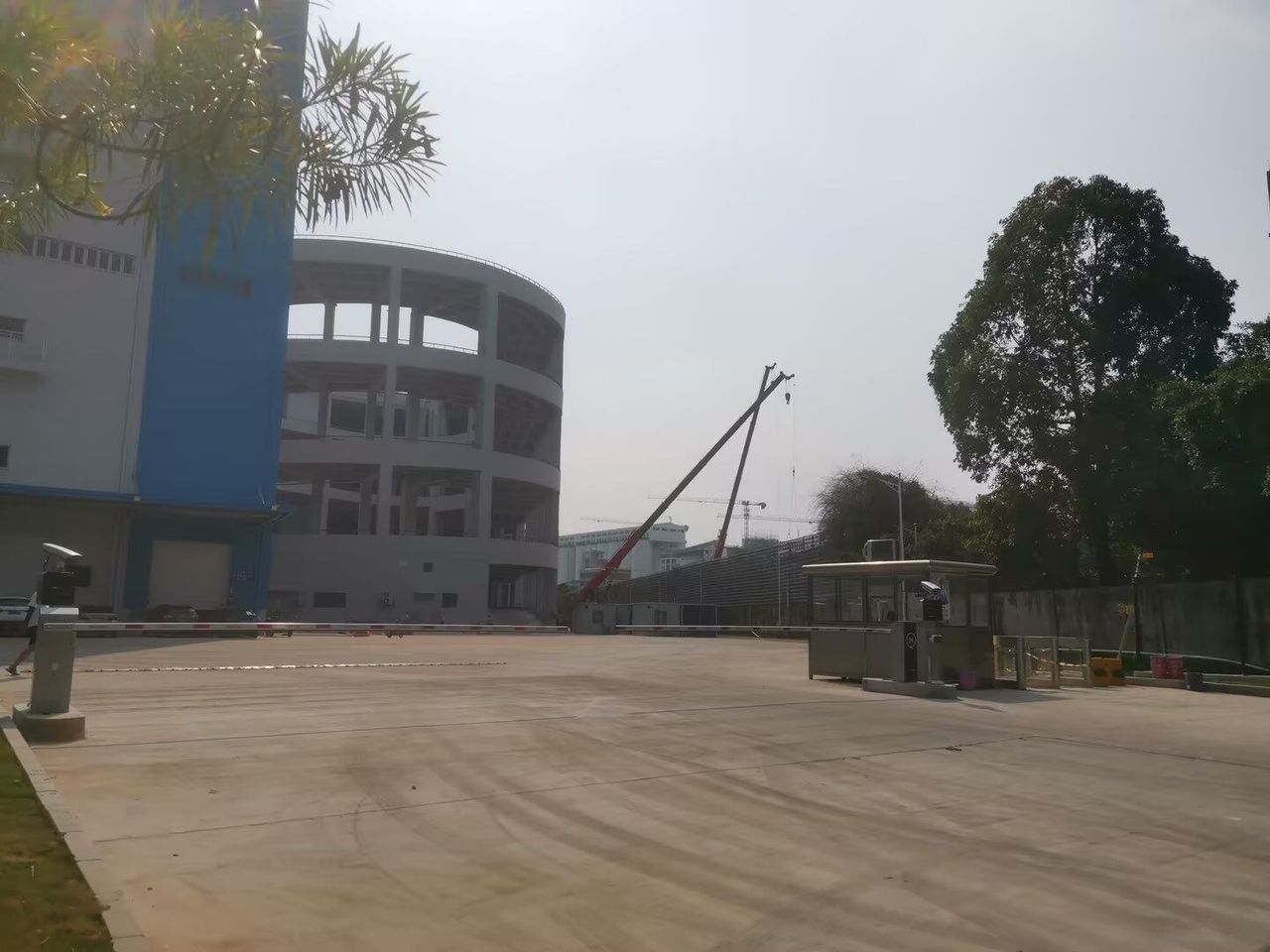 东莞联洋油脂有限公司食品加工及物流配送中心项目现场图1