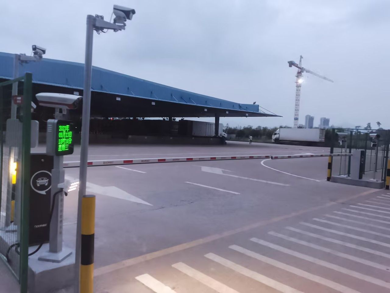 三明沙县顺丰集分站现场图1