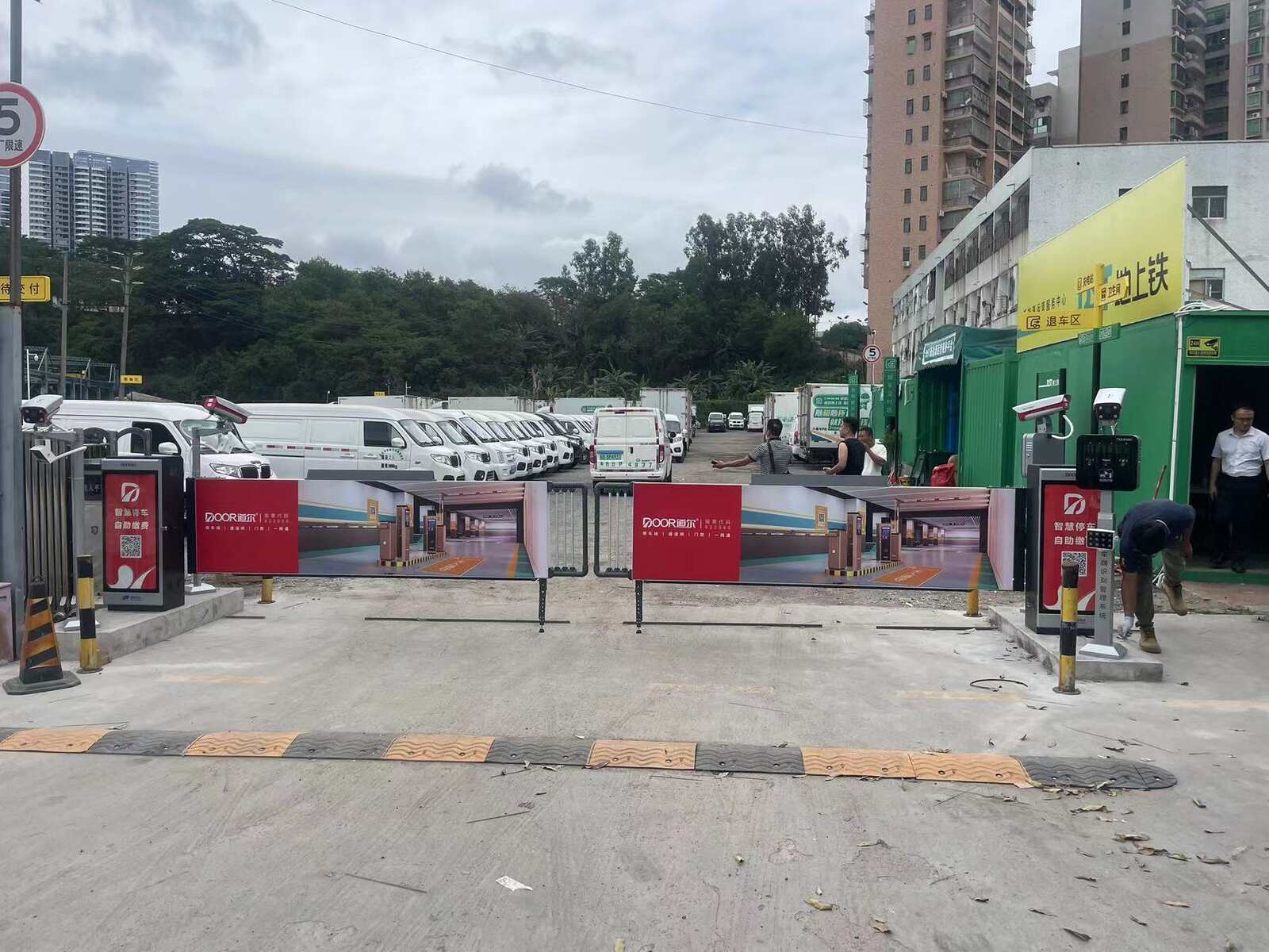 桂花地上铁现场图2