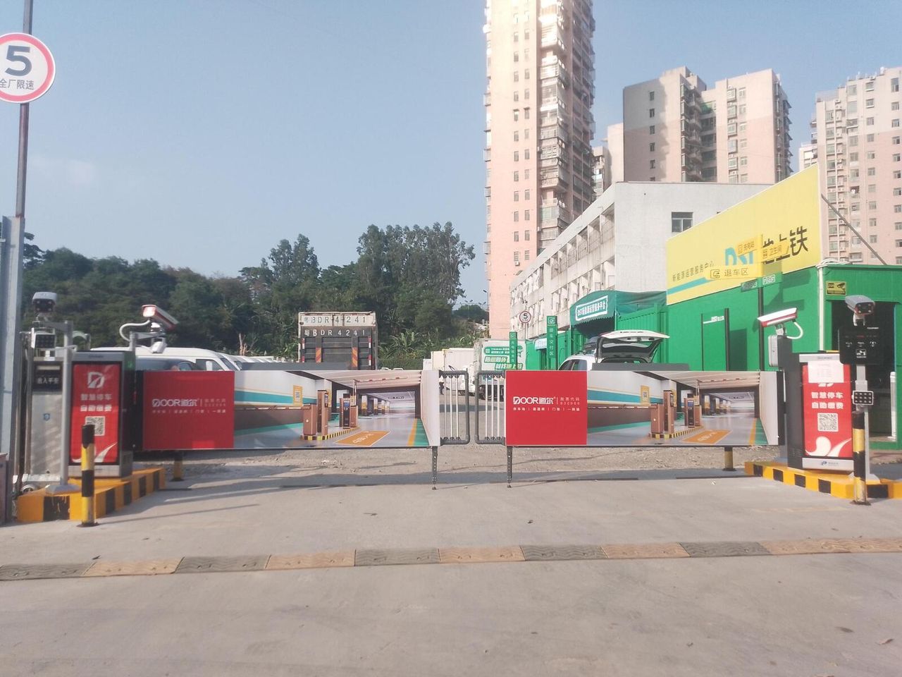桂花地上铁现场图3