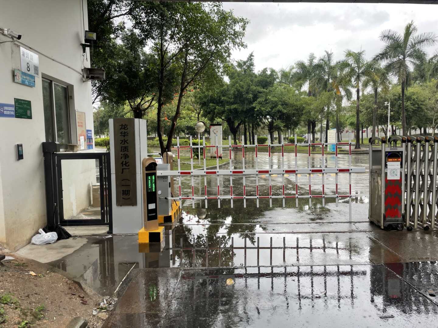 龙华污水厂现场图2