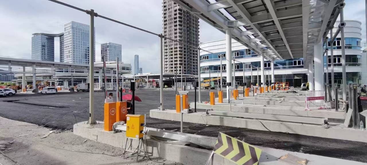 横琴口岸港口项目现场图1