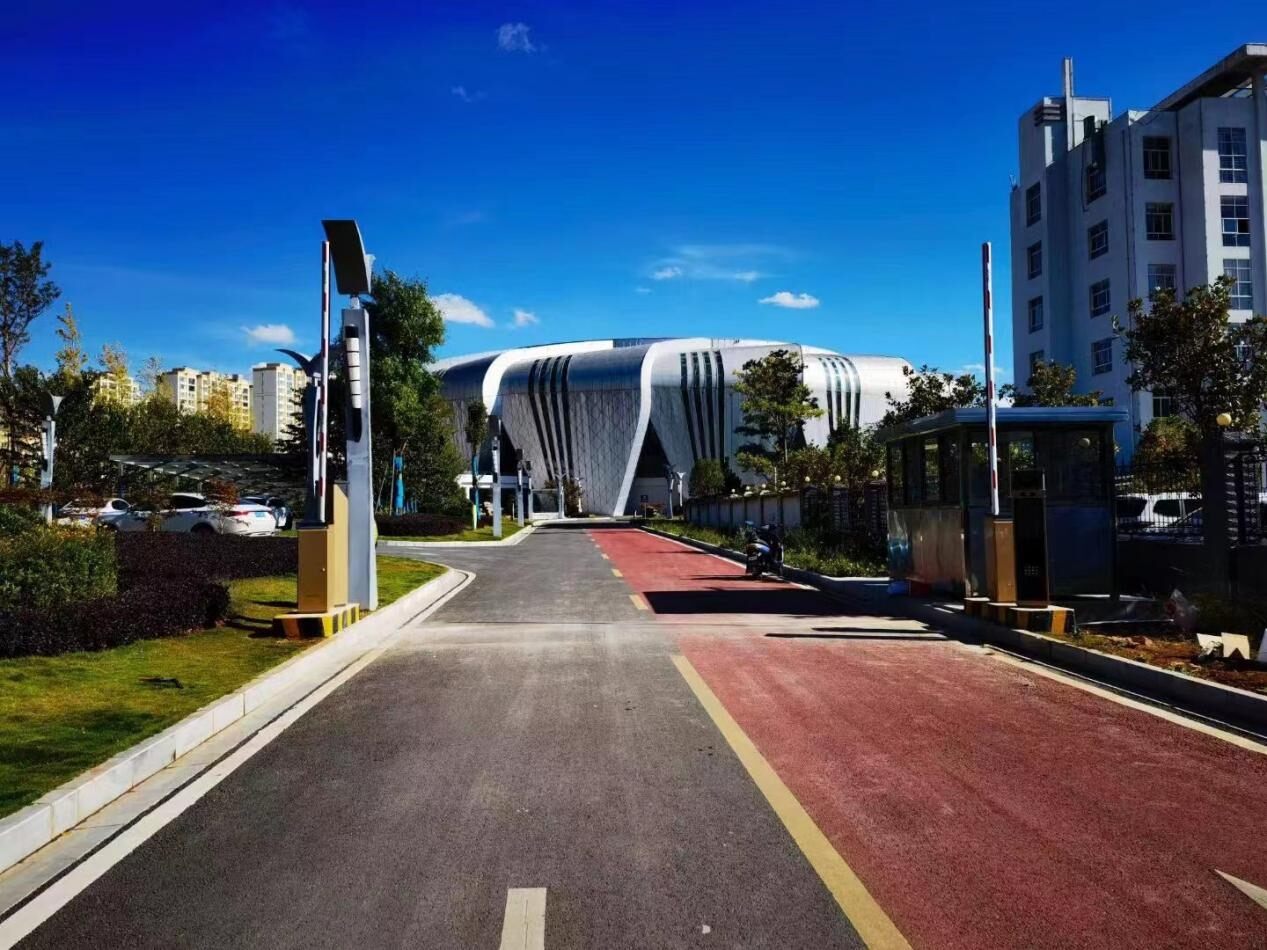 鲁甸6号街公园现场图2