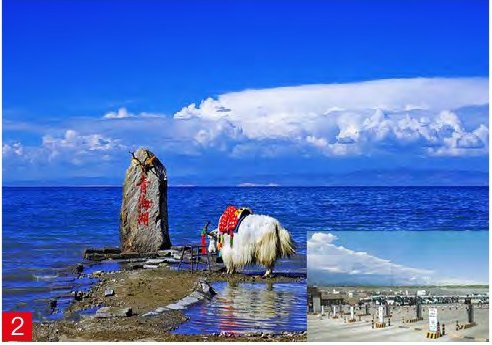青海湖二郎剑景区