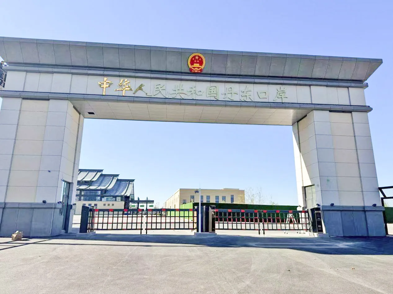 中国丹东口岸项目现场1