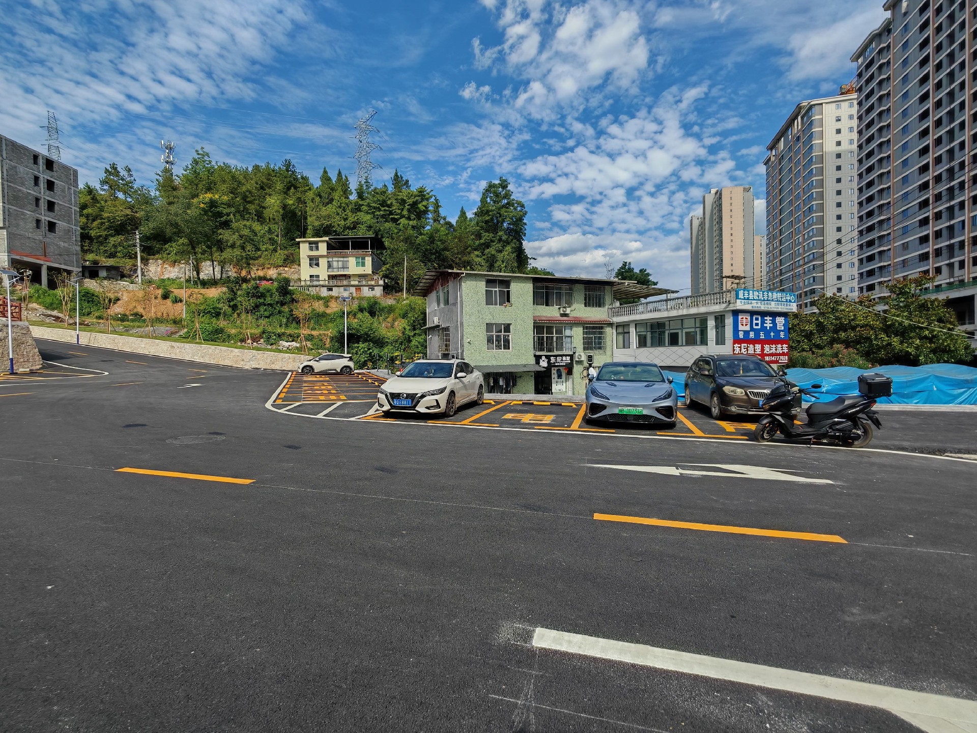 张家湾停车场现场图片5