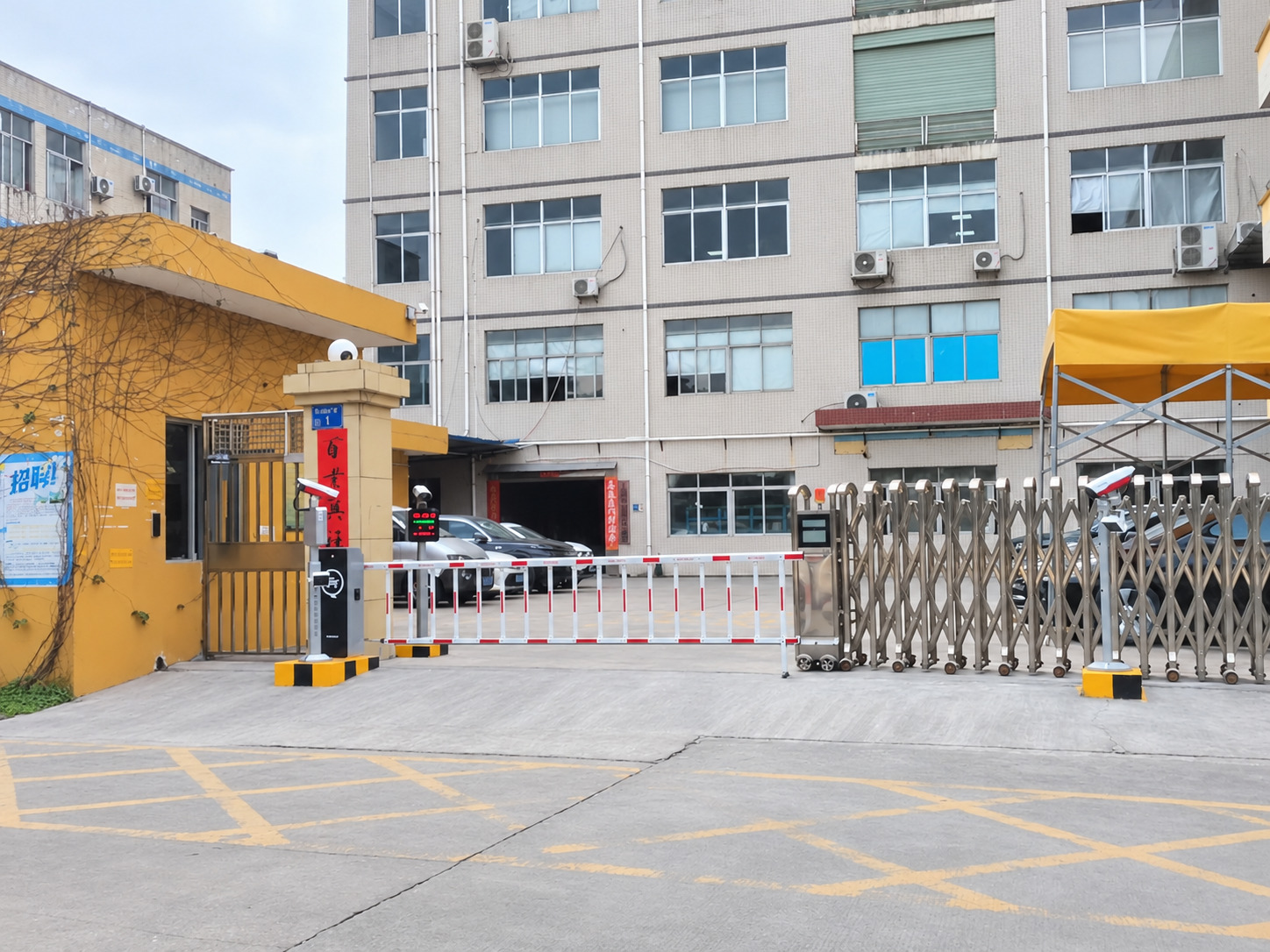 东莞立阳精密科技出入口现场图5