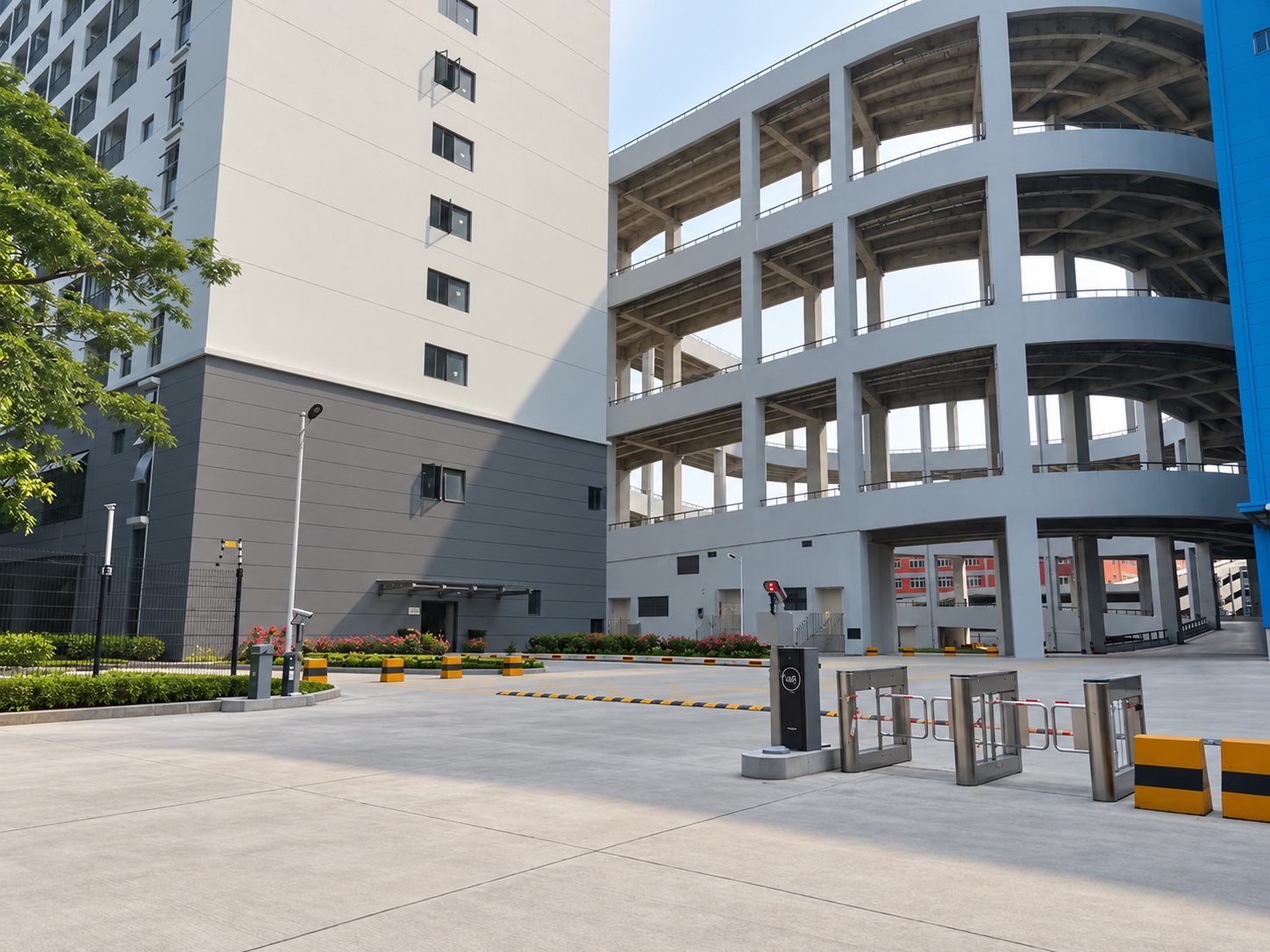东莞岭南油脂食品加工物流中心现场图2