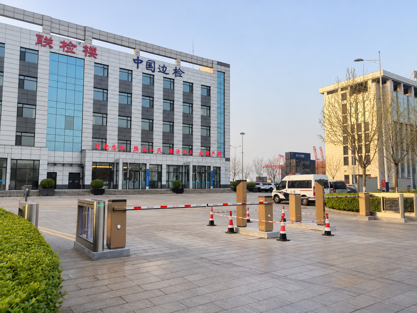 唐山联检楼现场图2