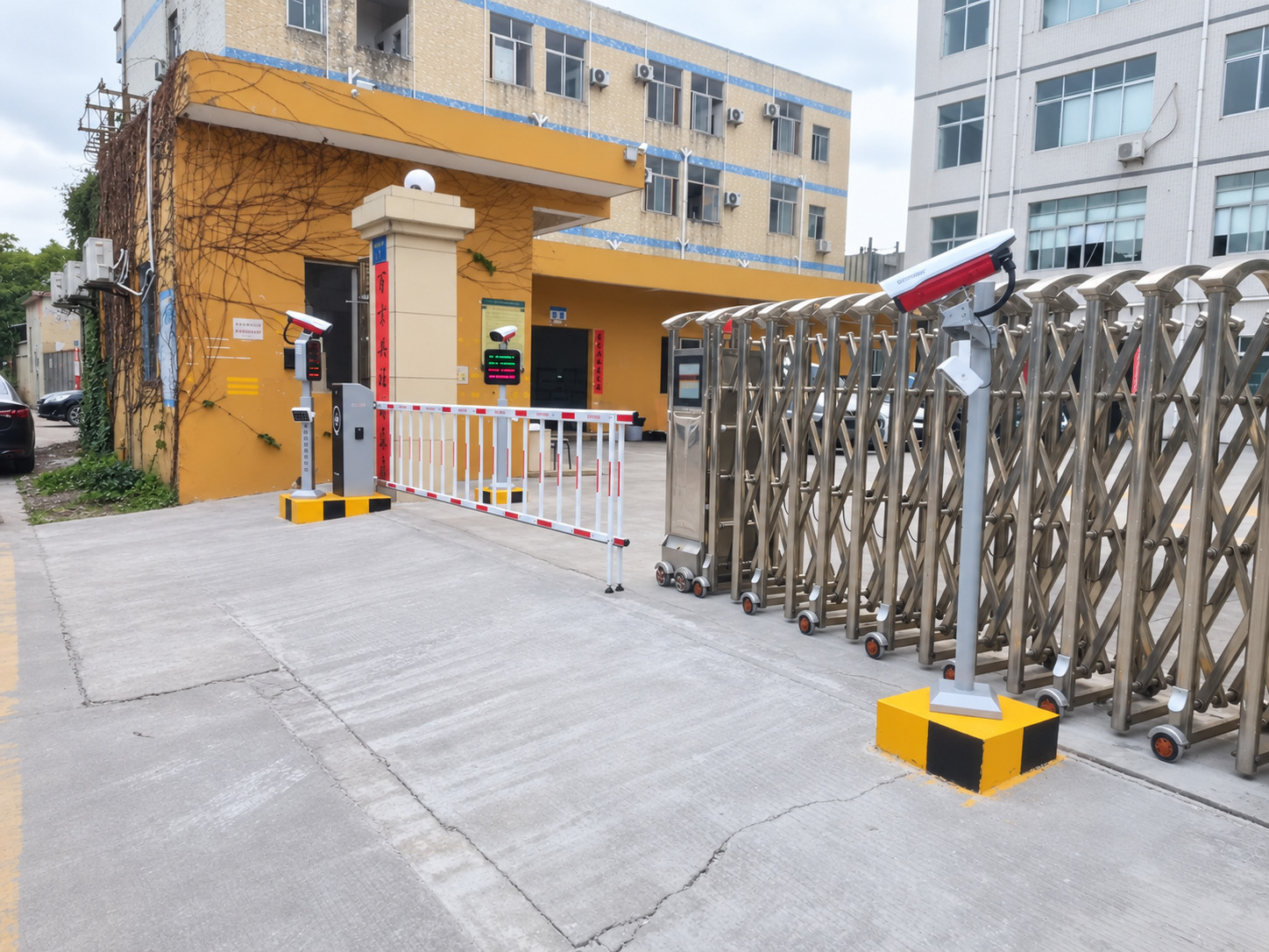 东莞立阳精密科技出入口现场图3
