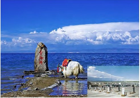 青海湖二郎剑景区