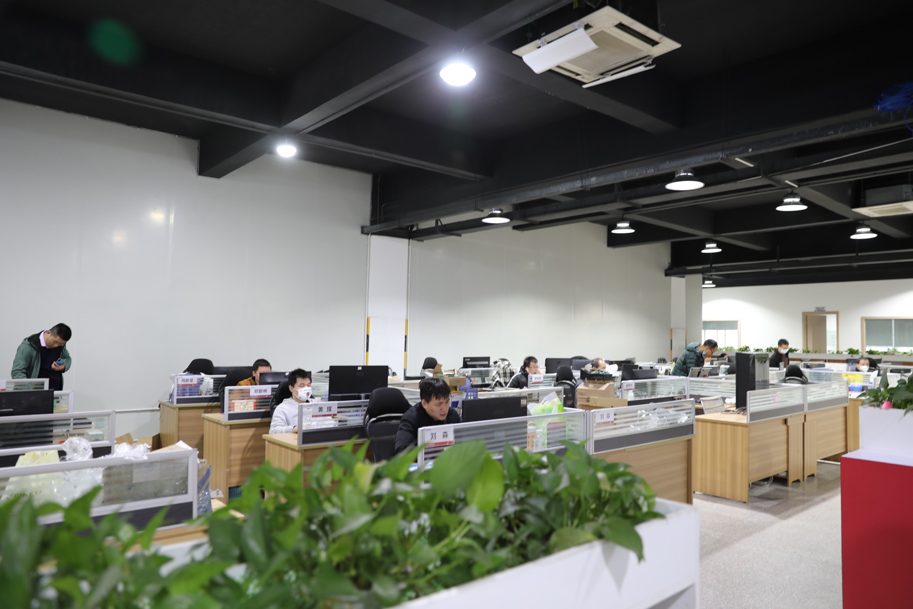 道尔东莞研发制造中心办公区