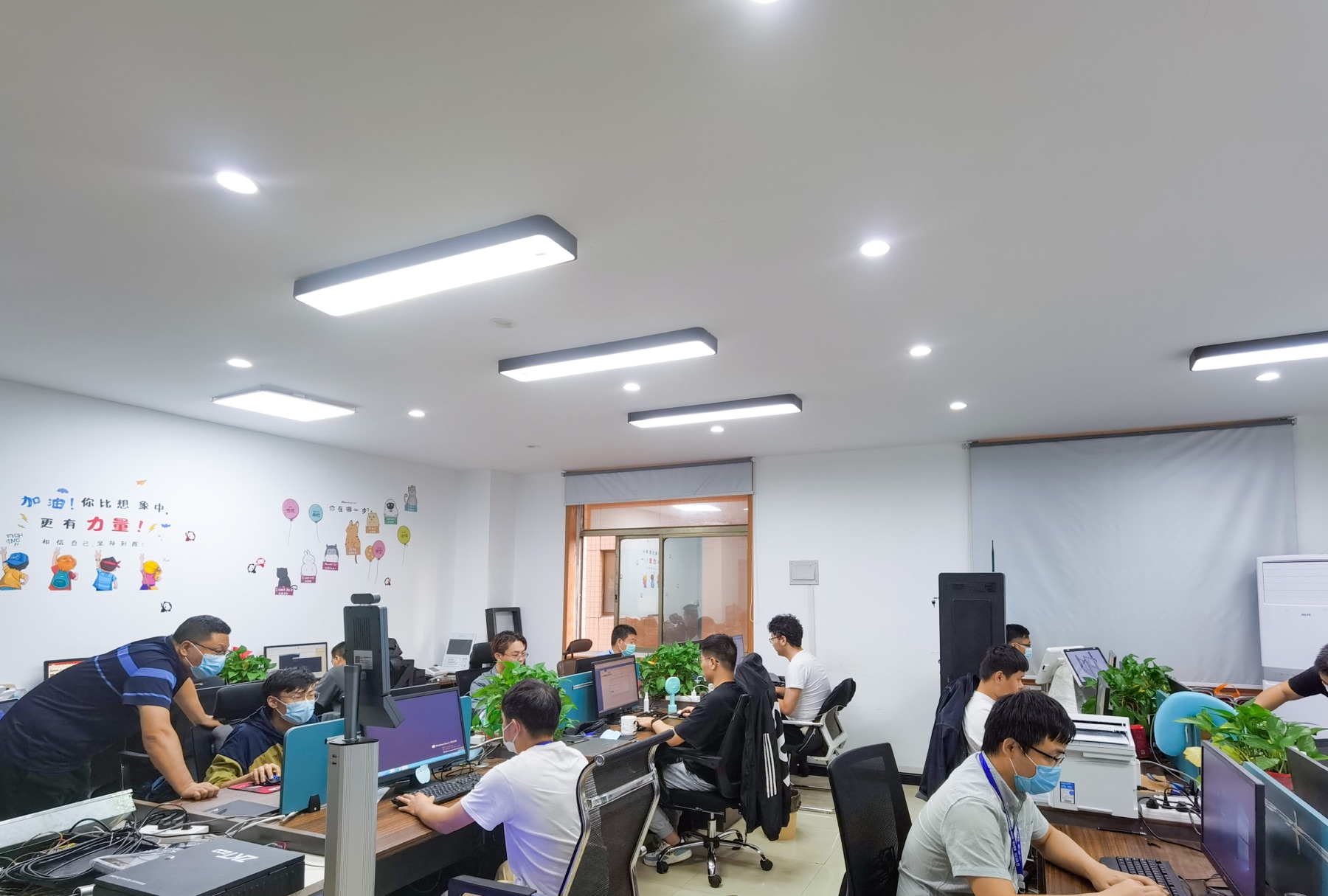 道尔郑州研发中心办公区