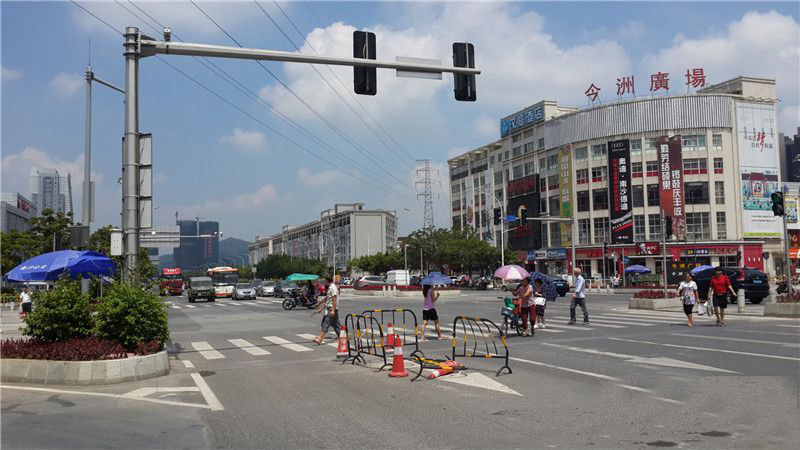 广州南沙时代云图商业广场停车场车牌识别系统案例