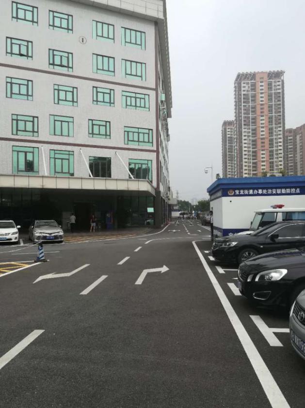 深圳宝龙街道办车位引导系统